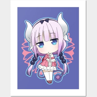 Kawaii Kanna Dragon Posters and Art